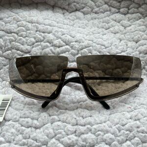 Vintage Chloé Oversized Brown Sunglasses (READ)